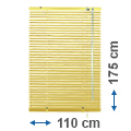 Alumínium reluxa (vanília) 175 cm magas - 110 cm széles
