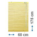 Alumínium reluxa (vanília) 175 cm magas - 60 cm széles (Utolsó)