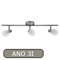 Kanlux Ano 3I fali-mennyezeti lámpa, G9