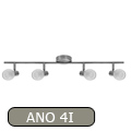 Kanlux Ano 4I fali-mennyezeti lámpa, G9