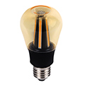 LED lámpa E27 (8W/300°) Körte - meleg fehér