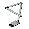 Íróasztali LED lámpa Ombro 8W - ezüst + USB töltő