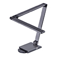 Íróasztali LED lámpa Ombro 8W - szürke + USB töltő