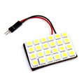 LED SMD panel autóba (5050SMDx24) - 5W, hideg fehér
