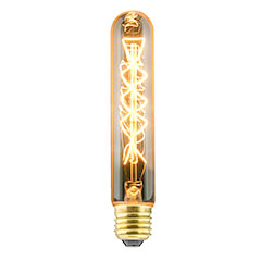 E27 Edison szénszálas dekor izzó T10 (40W) extra meleg fehér