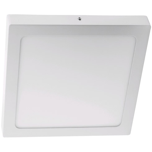 Falon kívüli LED panel (négyzet alakú) 24W - fehér, természetes fehér
