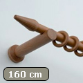 Bermeo fa rúdkarnis cseresznye, egysoros, 160 cm