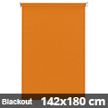 Blackout roló, narancs, ablakra: 142x180 cm