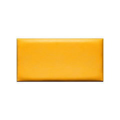 Bőr falpanel, bőrpanel, Inka 822 Érett citrom (12,5x25 cm)