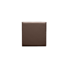 Bőr falpanel, bőrpanel, Kaiman-210 Umbrabarna (12,5x12,5 cm)