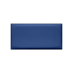 Bőr falpanel, bőrpanel, Inter-18011 Indigókék (12,5x25 cm)