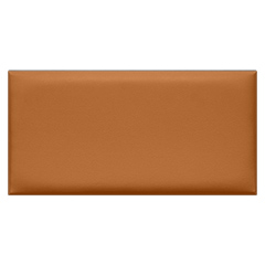 Bőr falpanel, bőrpanel, Kaiman-509 Karamellbarna (25x50 cm)