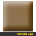 Kerma bőr falpanel, bőrpanel, BOSS-30 Capuccino (50x50 cm)