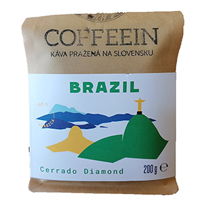 Brasil Cerrado Diamond arabica kávébab (200 g)
