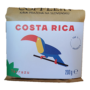 Costa Rica Tarrazu arabica kávébab (200 g)