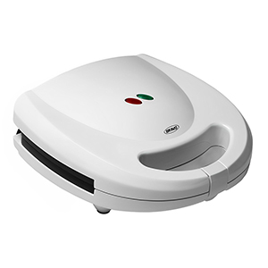Szendvicssütő René (800 W) - háromszög alakú szendvicshez - fehér -(B-4239)