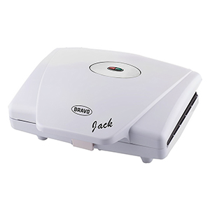 Szendvicssütő Jack (750 W) fehér - négyzet alakú szendvicshez (B-4822)