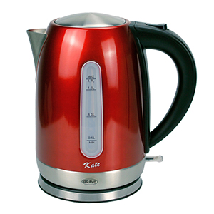 Vízforraló Kate 1.7 literes, 2000 W - Piros (B-4812)