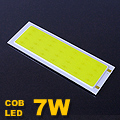LED COB alumínium panel (12-14V/600mA) 7W - 5500K