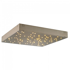 Csillagos égbolt LED panel (30x30cm) távirányítóval 8 Watt - arany