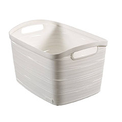Ribbon tároló kosár (20L) - Fehér