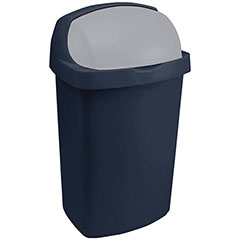 Roll top billenő fedeles szemetes (25L) - Kék színű műanyag kuka