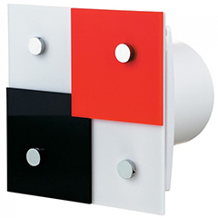 Design elszívó Domino-1 (100 mm) időkapcsolós