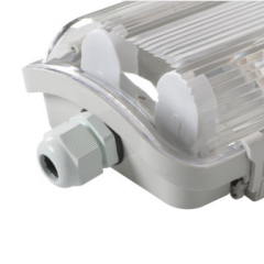DICHT T8 lámpatest por-páramentes 2 db 60 cm-es LED fénycsőhöz