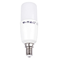 LED lámpa E14 (9W/230°) T37 rúd - hideg fehér