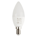 LED lámpa E14 (7W/200°) Gyertya - meleg fehér