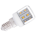 LED lámpa E14 (2.6W/270°) Mini - meleg fehér