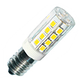 LED lámpa E14 (3W/360°) Mini rúd - meleg fehér