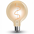 E27 LED izzó Vintage filament (4W/300°) G95 - extra meleg fehér