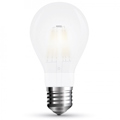 E27 LED izzó Loft filament (6W/300°) Körte - hideg fehér Kifutó!
