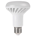 E27 LED lámpa (10W/120°) Reflektor R80 - hideg fehér Kifutó!