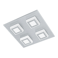MASIANO mennyezeti LED lámpatest (4x3.3W) alumínium