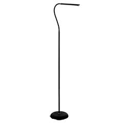 LAROA modern LED állólámpa (4,5W/550Lm) fekete