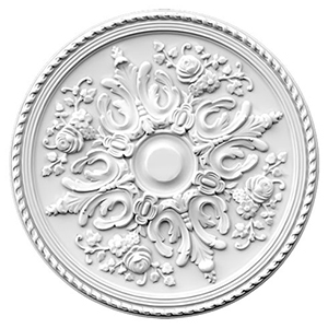 Poliuretán rozetta (R 107) oldalfalra, mennyezetre (83 cm)