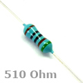 Ellenállás (LED diódához) 510 Ohm