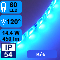 LED szalag kültéri (5050-60) - kék Legerősebb!