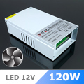 Tápegység 12 Voltos LED-hez IP44 Esőálló (12VDC/10A/120W)