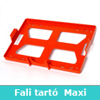 Fali tartó piros I-es és II-es mentőládához-ELFOGYOTT!