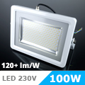 Slim LED reflektor (100W/100°) Hideg fényű (120+lm/W)
