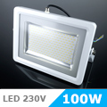 Slim LED reflektor (100W/100°) Fehér, Hideg fényű