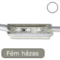 x.Vízálló, fém házas 3528 SMD LED modul, hideg