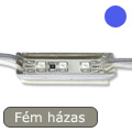 x.Vízálló, fém házas 3528 SMD LED modul, kék
