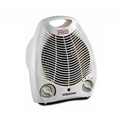 Fűtőventilátor (1000-2000W) fehér, ventilátoros hősugárzó