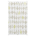 Pliszé (EASYFIX Normal) - Koptatott rombusz mintás - Bézs - 60x130 cm Utolsó darab!