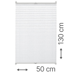 Árnyékoló pliszé (harmónikaroló) - Koptatott kígyóbőr mintás - Fehér, ablakra: 50x130 cm