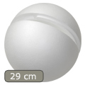 -Polisztirol gömb - két részes - 29 cm